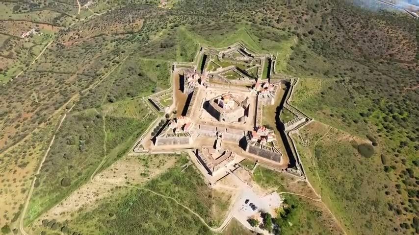 Aerial of Elvas