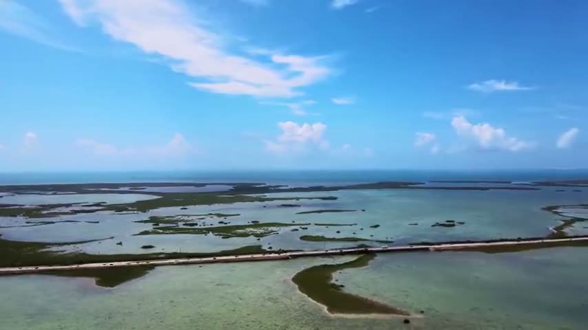 Aerial of Key West, Florida