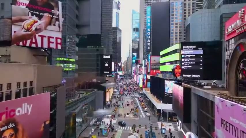 Aerial of Manhattan