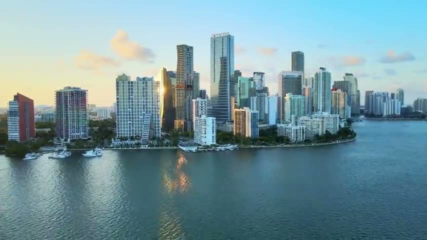 Aerial of Miami
